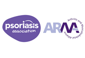 Psoriasis Association and ARMA logos